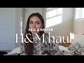 Huge H M fall and winter try on haul