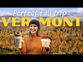 BEST 2 Days in Stowe Vermont Top Things to Do Eat on a FALL RV Road Trip