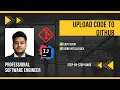 How to upload your code to Github repository from IntelliJ IDEA