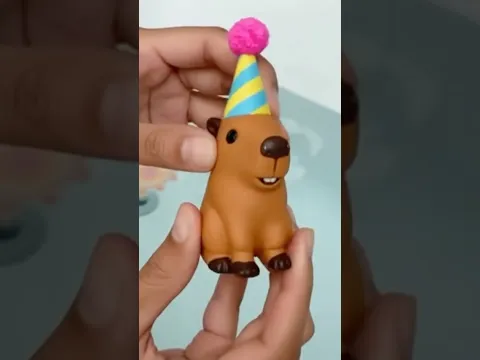 Capybara Bath Bomb! ππ Watch Him FIZZ in Rainbow Colors! β¨π€© #shorts