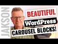 Easily make beautiful sliders and carousels with WordPress blocks