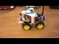 Raspberry Pi Robot - autonomous drive sensor-test
