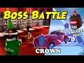 Jailbreak BOSS BATTLE ROBBERY is HERE New CROWN Robot Escape Pod Season 13 Roblox Jailbreak