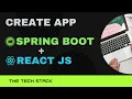 Create app with Spring Boot and React JS