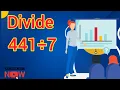 Divide 441 7