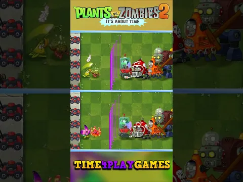 Teams Battle PvZ 2 Challenge #pvz #pvz2 #zombie