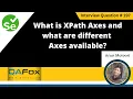 What is XPath Axes and what are the different Axes available Selenium Interview Question