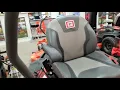 Gravely ZT Z ZX Suspension Seat Upgrade Option