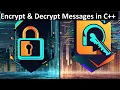 Encrypt Decrypt Messages in C ASMR Coding Tutorial
