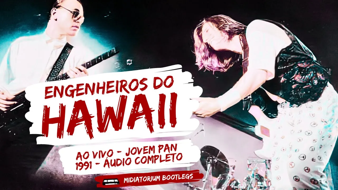 Engenheiros do hawaii | ao vivo | Jovem Pan | 1991 | áudio inédito