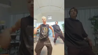 تيك توك تايانق وجيمين على اغنيتهم الجديدة Vibe Jimin Taeyang 