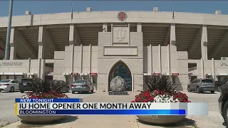 IU home opener is just one month away