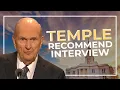 President Nelson Updates Temple Recommend Interview Questions