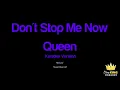 Queen - Don't Stop Me Now (Karaoke Version)