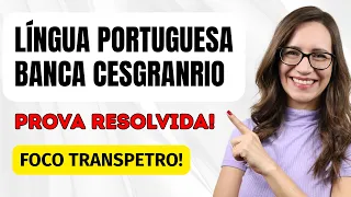❌ Português para Concursos | Preparação Transpetro | Prova Cesgranrio Resolvida | SuperAula 💜