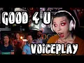 REACTION VOICEPLAY GOOD 4 U OLIVIA RODRIGO COVER ft ADRIANA ARELLANO