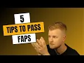 AAT FAPS Financial Accounting Preparing Financial Statements - 5 Tips to Pass Your Exam