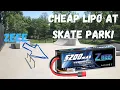 Testing Cheap Zeee Lipo Batterys At a Skate Park Will They Survive
