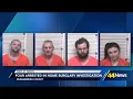 Four charged for burglaries at homes around Muhlenberg County