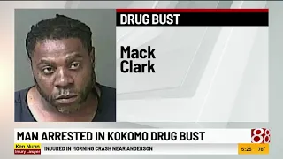 Man arrested in Kokomo drug bust