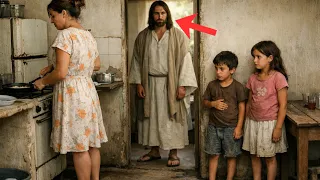 DIOS HONRA AL JUSTO: JESÚS da una lección a la MADRASTRA que dejaba a sus hijastros con HAMBRE