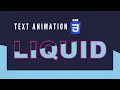 Pure CSS Wave Text Animation Using Background Image HTML CSS Only