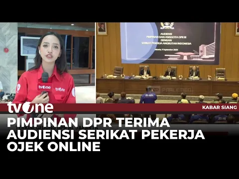 Audiensi Pimpinan DPR RI Dengan Serikat Pekerja Ojol
