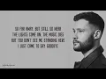 Download Lagu Dancing On My Own - Calum Scott Lyrics Video