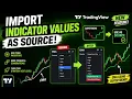 TRADING VIEW-PINE SCRIPT IMPORT SOURCE FROM OTHER INDICATOR NEW FEATURE
