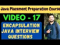 Encapsulation Java Interview Questions Abhishek Sharma
