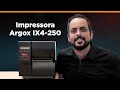 Vídeo Impressora de Etiquetas Argox IX4-250 PRO 203 DPI - USB, Serial e Ethernet