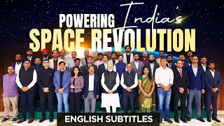 PM Modi interacts with Space Startup CEOs | English Subtitles