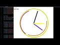 SFML C Programming A CLOCK SYNCHRONIZED with PC CLOCK Part 2