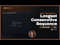 Longest Consecutive Sequence - LeetCode 128 Hash Lookup Counting Java