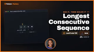Longest Consecutive Sequence - LeetCode 128 Hash Lookup Counting Java
