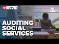 What did auditors uncover in Clark County Social Services