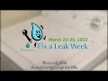 CWW Fix A Leak Week 2023