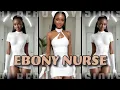Lagu Ebony Nurse - AI Girl Lookbook