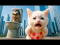 Download Lagu 😿🚽🥵 Skibidi Toilet freaked out when the little kitten moved stepmom’s stuff! #ai #catstory
