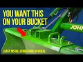 BEST BOLT-ON BUCKET BRACKETS FIX JOHN DEERE S BAD DESIGN