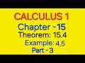 3 Calculus 1 Chapter 15 Thm 15 4 Example 4 5 Reduction Formula Honours 1st Year Calculus 1
