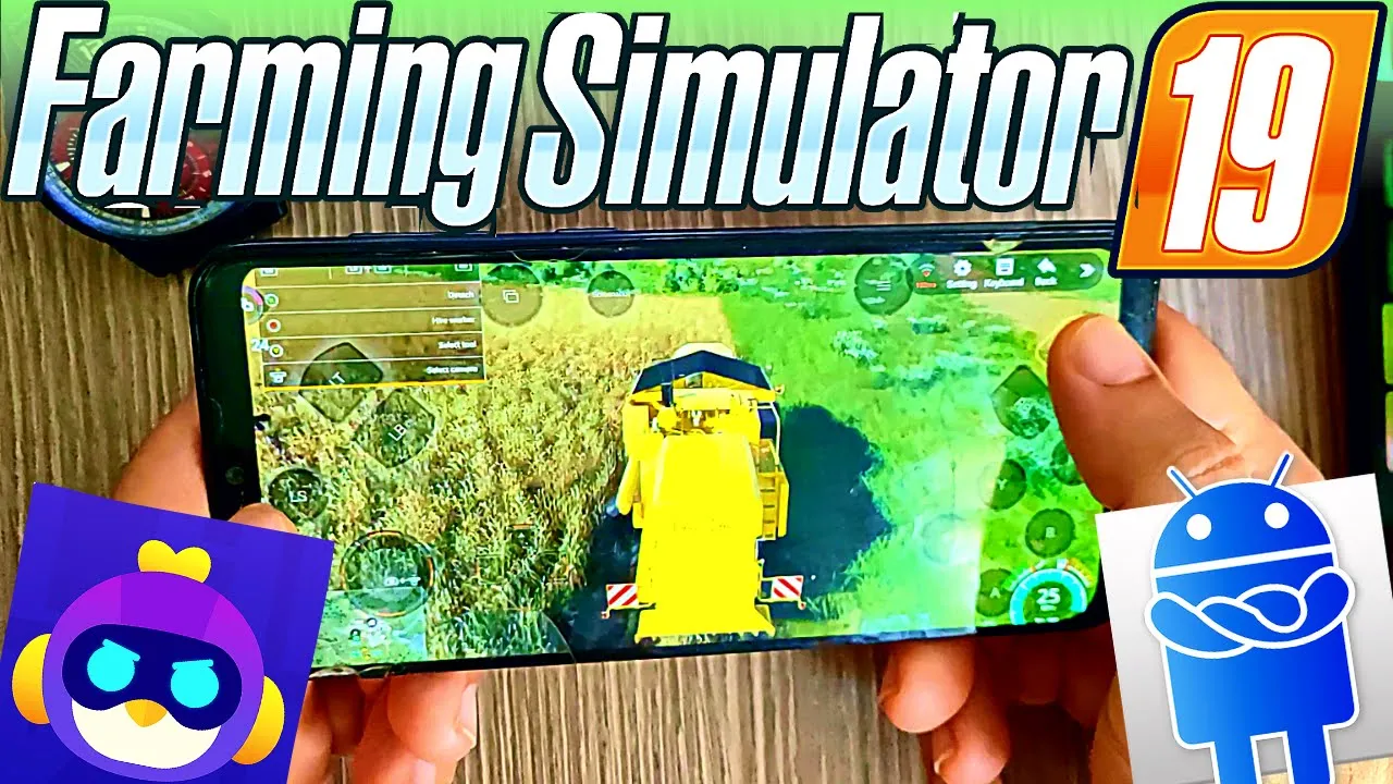 Farming Simulator 19 Android Gameplay - Chikii App - Mobile 2022