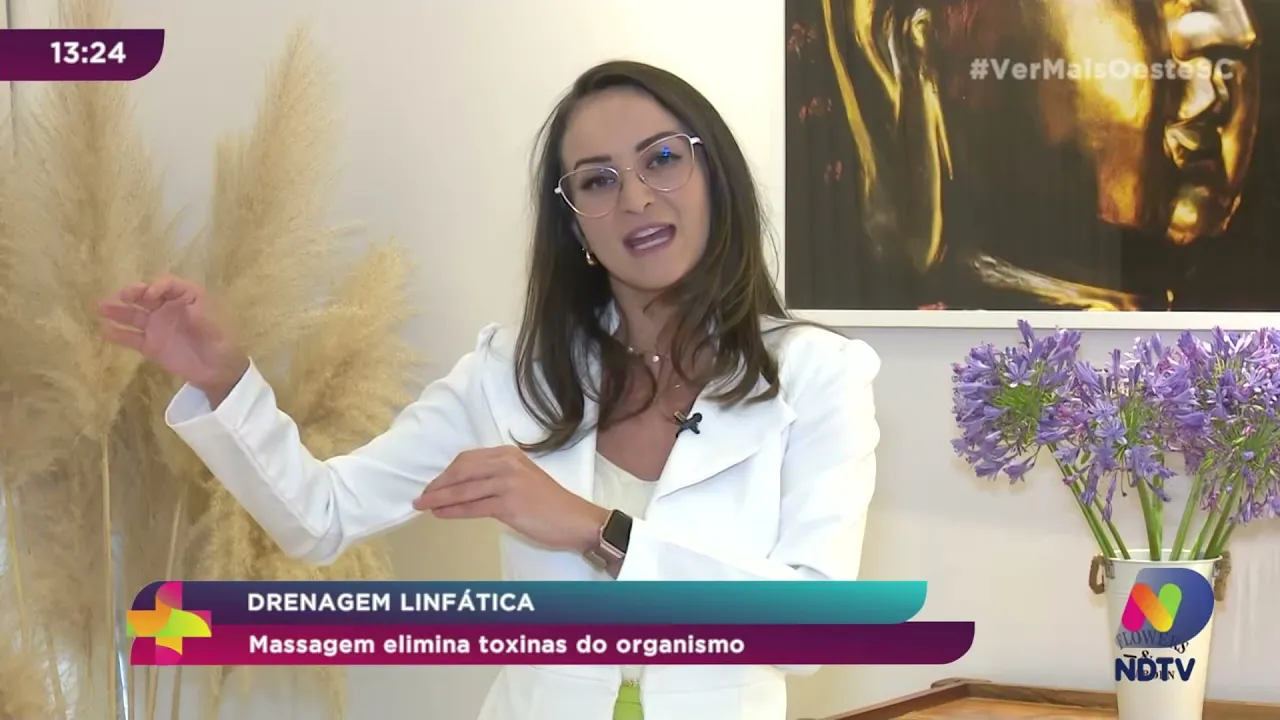 Drenagem Linfática: Massagem elimina toxinas do organismo