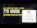 7th grade Skyward registration