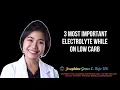 3 Most Important Electrolytes While on LOWCARB JGC Rojo MD