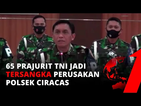 Bertambah, 65 Prajurit TNI Jadi Tersangka Perusakan Polsek Ciracas | tvOne