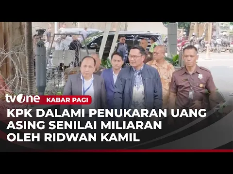 KPK Temukan Aktivitas Penukaran Mata Uang Asing ke Rupiah di Kasus Ridwan Kamil