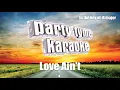 Ely Young Band - Love Ain't (Karaoke Version)