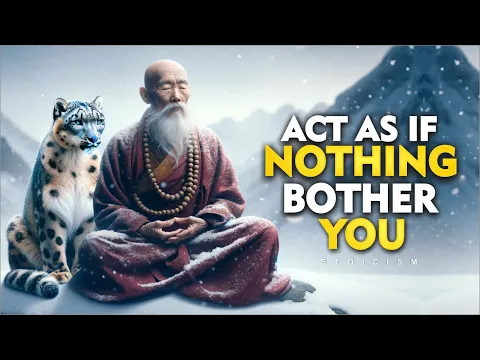 Download MP3 ACT AS IF NOTHING BOTHERS YOU | This is very POWERFUL | Buddhism