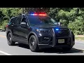 Lacey Township Police Unit Responding To A A With A Cracked Pole